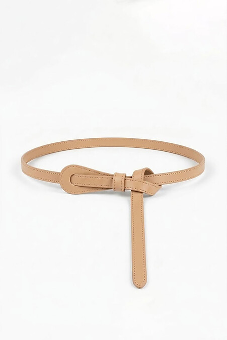 Women's caramel-colored belt - #3300247