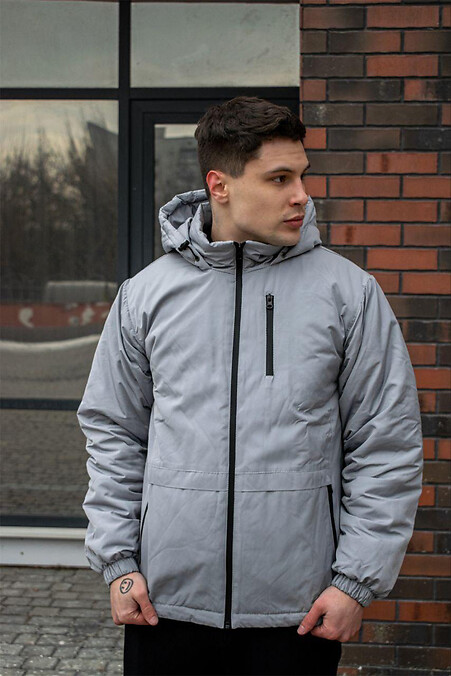 Escape jacket. Outerwear. Color: gray. #8031250