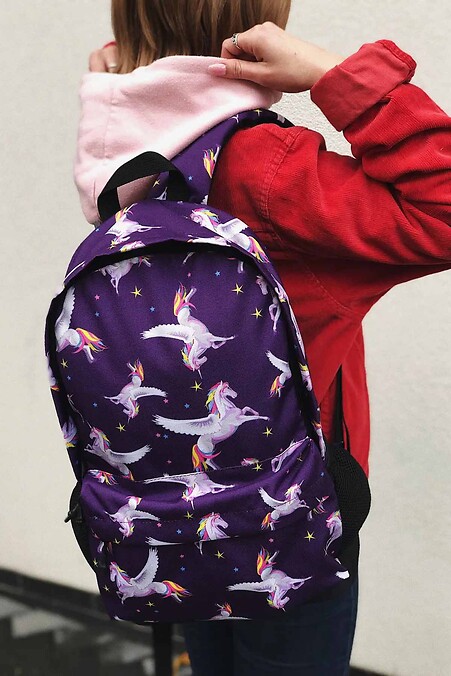 Рюкзак. Рюкзаки. Цвет: фиолетовый. #8015252