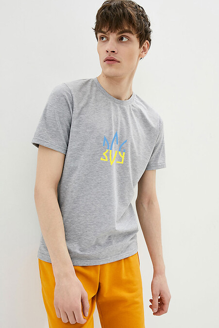 T-shirt ZSU. T-shirts. Color: gray. #9000253
