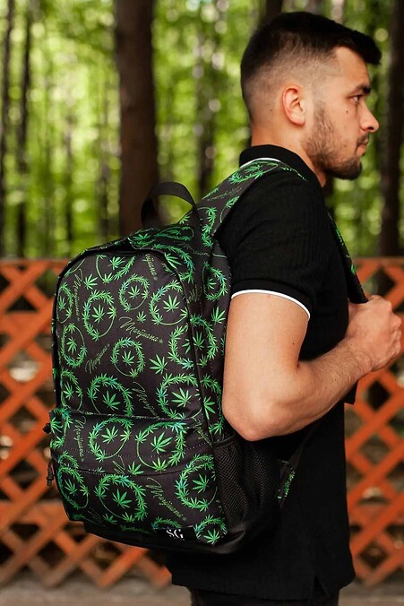 Рюкзак. Рюкзаки. Цвет: зеленый. #8015263