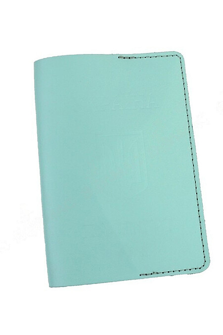 Lederhülle für Vesna-Reisepass. Brieftaschen, Kosmetiktaschen. Farbe: grün. #8046263