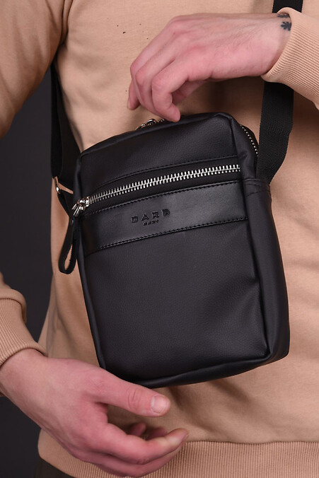 Shoulder Bag MINI METAL ZIP | black leather 4/20. Crossbody. Color: black. #8011266