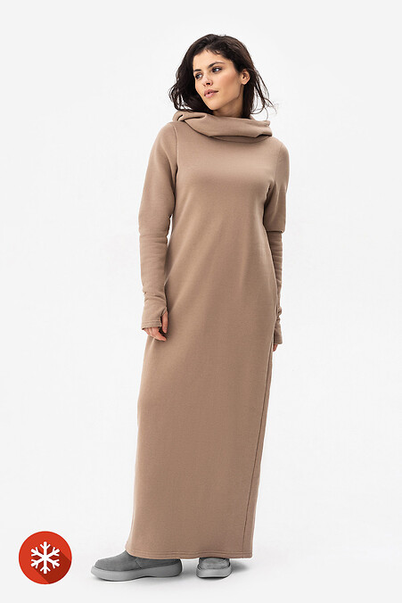 Kleid SALLI-F1. Kleider. Farbe: beige. #3041269