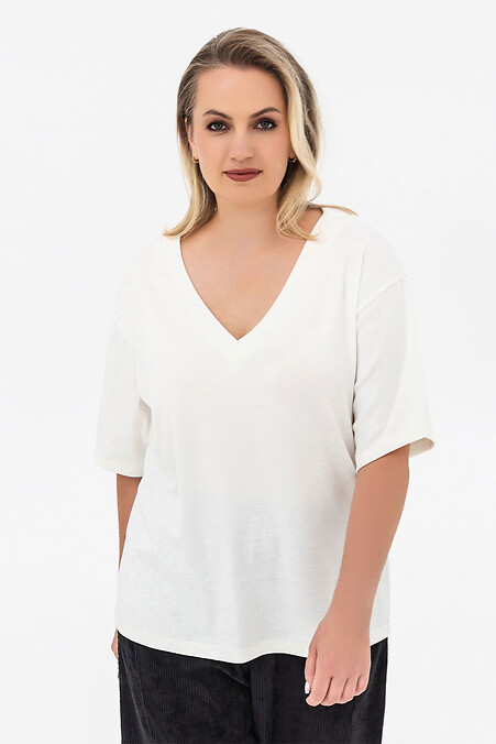 VOLYA Milch-T-Shirt - #3044269