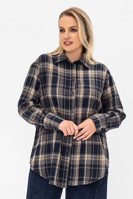 Koszula SLEN niebieska - #3044272