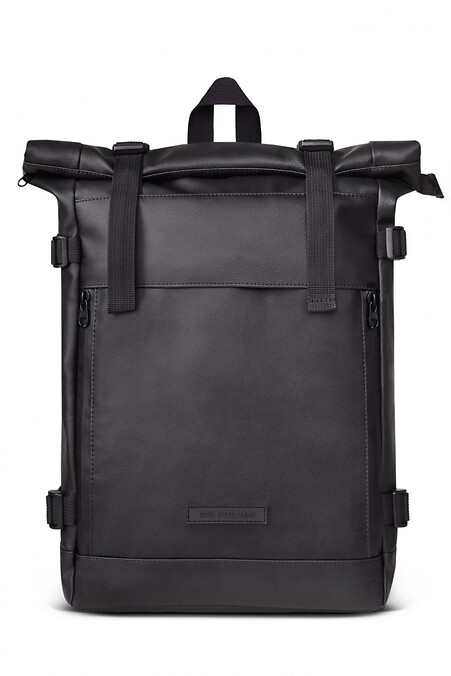 Рюкзак FLY BACKPACK / еко-шкіра чорна матова 3/20. Рюкзаки. Колір: чорний. #8011274