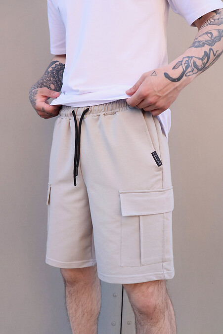 Cargo shorts. Shorts. Color: gray. #8031275