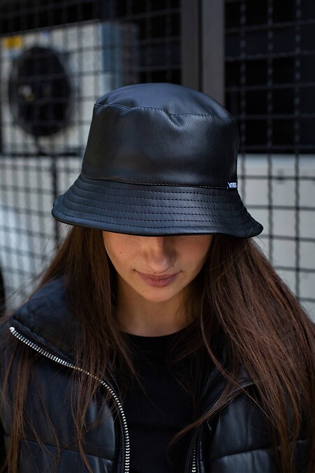 Warm leather bucket hat Without Blade - #8048275