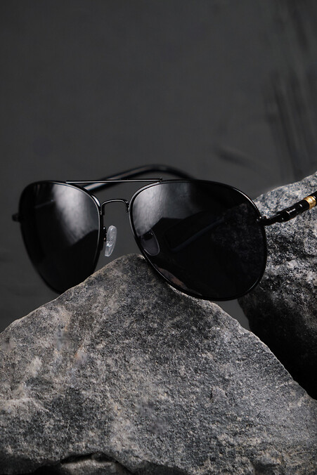 Sonnenbrille ohne Aviator Schwarz. Sonnenbrille. Farbe: das schwarze. #8049286