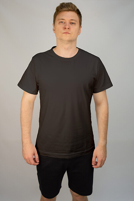Męska koszulka. T-shirty. Kolor: czarny. #8035288