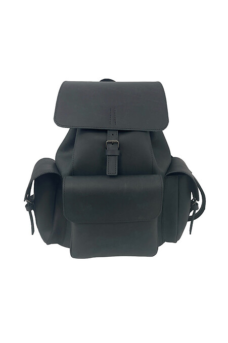 Leather backpack black. Backpacks. Color: black. #8046293