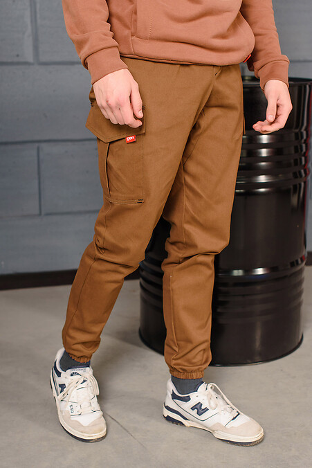 Брюки CODE. Брюки, штаны. Цвет: коричневый. #8000294