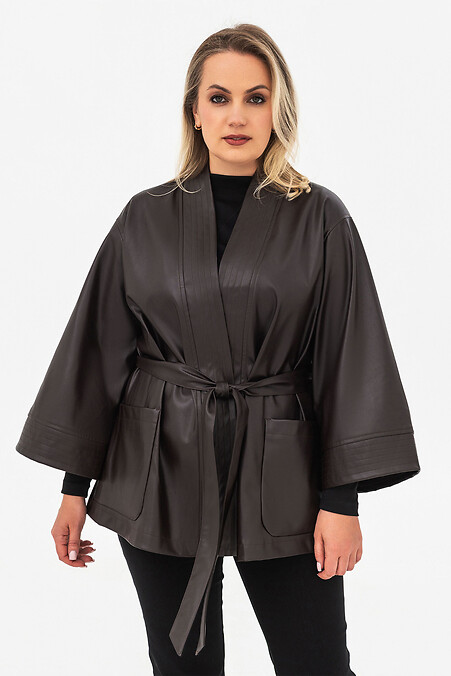 Cardigan SQUARE Dark Brown - #3044295