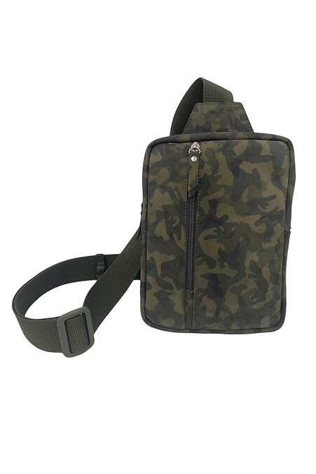 Bag holster shoulder leather camouflage. Crossbody. Color: multicolor. #8046296