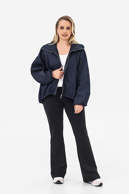 SANA Blue Bomber Jacket - #3044299
