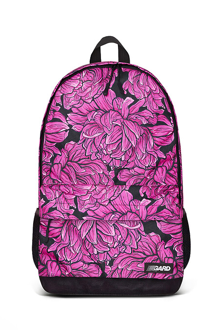 Рюкзак CITY | pink pion print 3/18. Рюкзаки. Цвет: розовый. #8038300