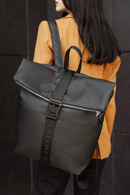 Rolltop backpack. Backpacks. Color: black. #8015305