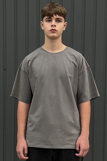 Футболка Lucas Premium графіт - #3043331