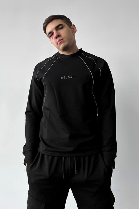 Reload - Line sweatshirt, black. Sweatshirts, sweatshirts. Color: black. #8031339