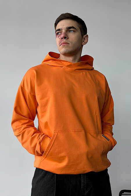 Hoodie RELOAD - Base23, ​​orange. Sweatshirts, sweatshirts. Color: orange. #8031342