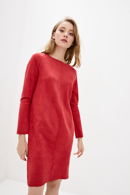 TIA dress. Dresses. Color: red. #3037344