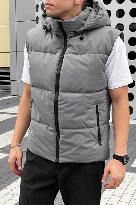 Vest Reload - Soft, gray. Outerwear. Color: gray. #8031350