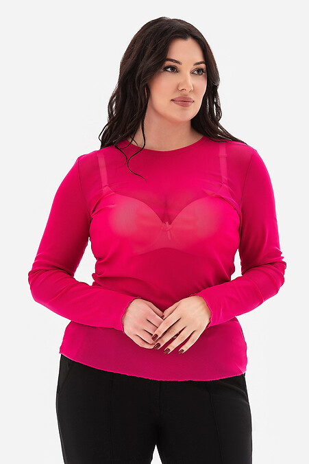 Рожевий лонгслів HEART - #3043373