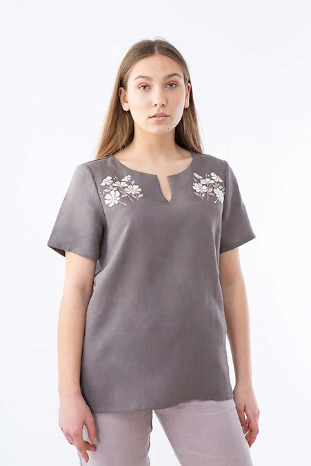 Embroidered women's blouse - #2012380