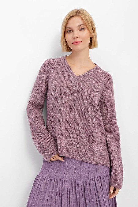 Sweter dla kobiet. Kurtki i swetry. Kolor: czerwony. #4038381