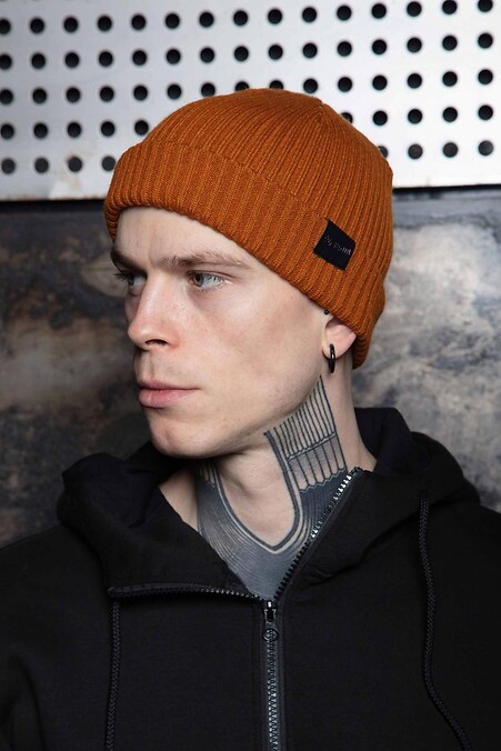 Beanie Leon. Hats. Color: orange. #8025382