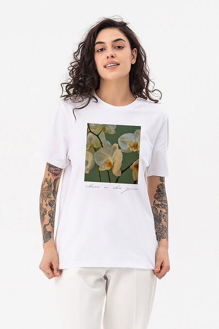 T-shirt Flowers on our own land - #9001384