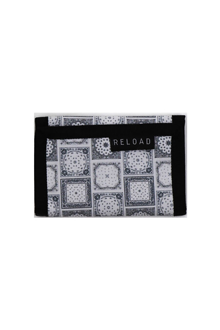 Reload Wallet - Print, Bandana White. Wallets, Cosmetic bags. Color: gray. #8031385