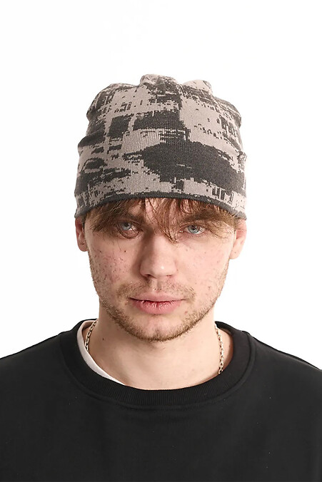 Czapka unisex Noise jasnoszara - #8043387