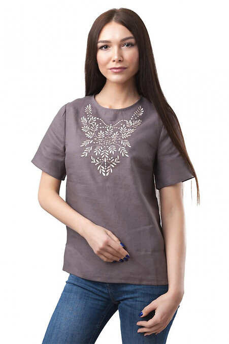 Embroidered women's blouse - #2012389