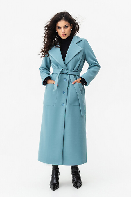 Coat AGNES. Outerwear. Color: blue. #3041389