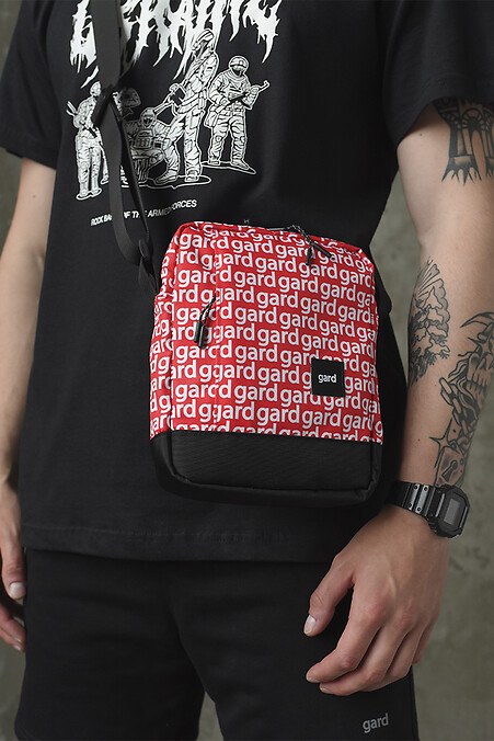 Shoulder Bag COPYLEATHER | gard red 2/22. Crossbody. Color: red. #8038392