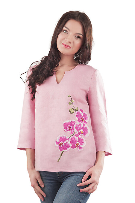 Embroidered women's blouse - #2012397