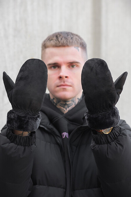 Men's Down Winter Gloves Polar - #8049404