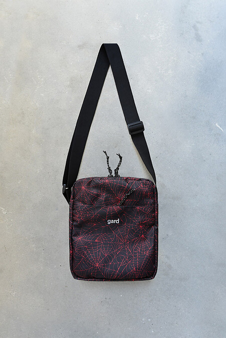 MESSENGER MINI-4 | red web 3/22. Crossbody. Color: red. #8038406