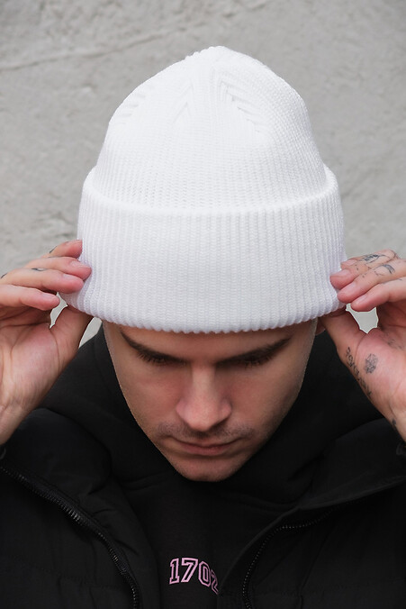 Men's extended beanie hat docker Dominic - #8049410