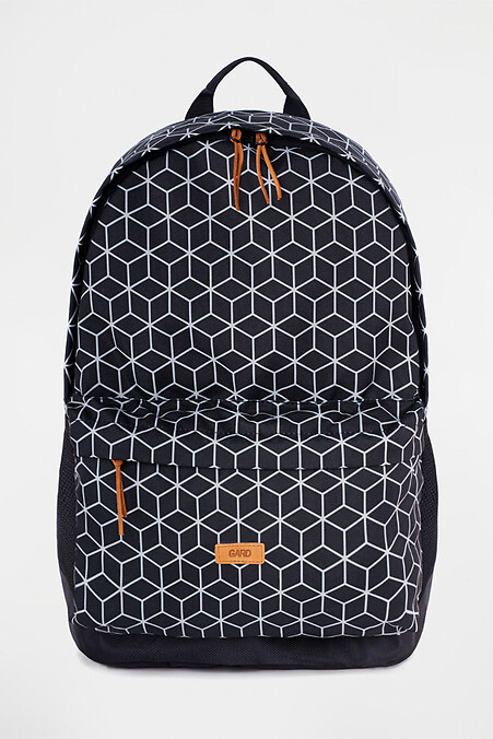 Рюкзак BACKPACK-2 | geometrik print 1/18. Рюкзаки. Цвет: черный. #8038425