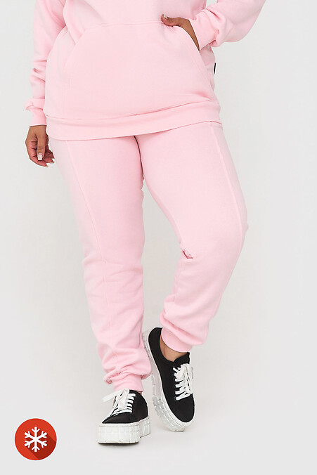 Insulated trousers RIDE-1. Trousers, pants. Color: pink. #3041440