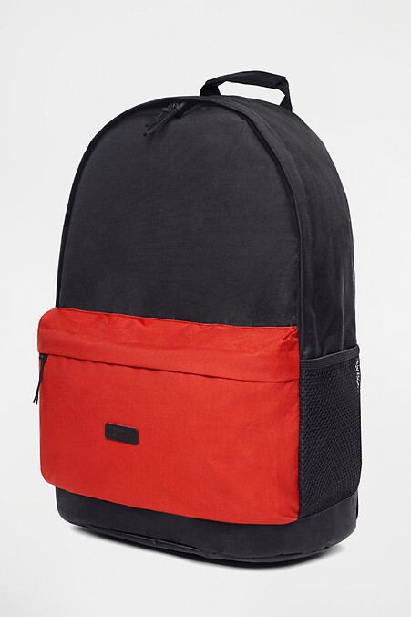 Rucksack BACKPACK-2 | rot/schwarz 2/19. Rucksäcke. Farbe: rot, das schwarze. #8011446