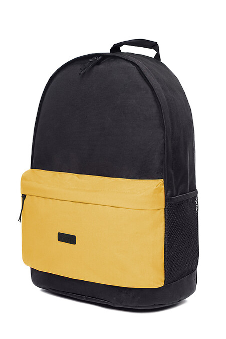 Backpack BACKPACK-2 | black/yellow 2/21. Backpacks. Color: yellow, black. #8011448