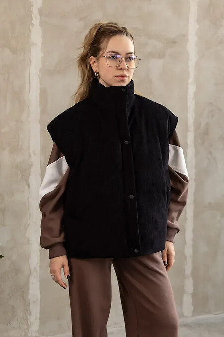 Women's Grit Weste in schwarz - #8031452