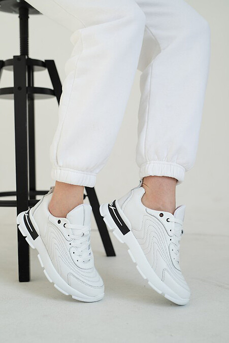 Female sneakers. Sneakers. Color: white. #8018454