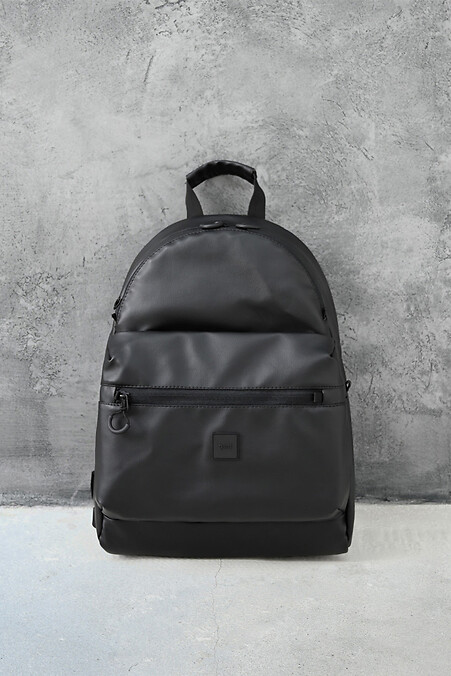 Рюкзак BACKPACK 3 | эко-кожа черная 3/22 - #8038461