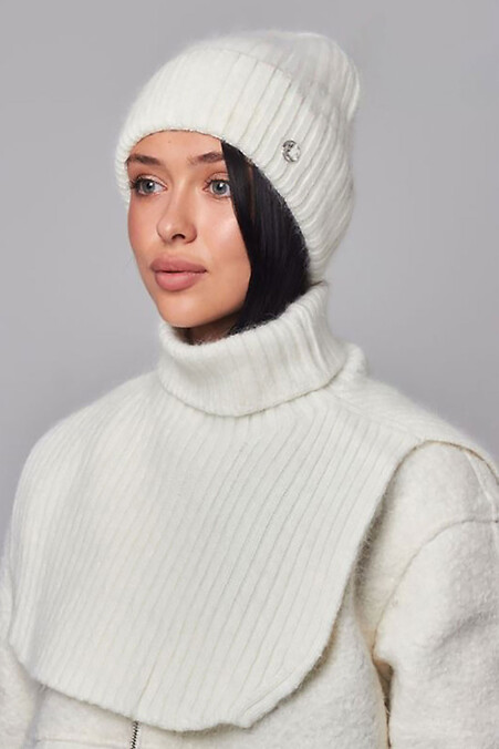 Жіноча маніжка білого кольору - #4496463