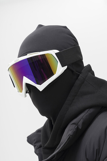 Męska bawełniana kominiarka narciarska Extreme 26 Black - #8055491